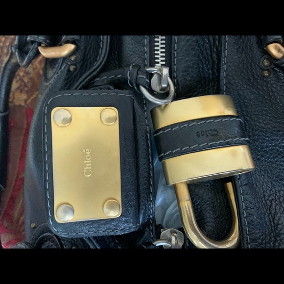 Authentic Chloe black leather bag - Picture 15 of 16